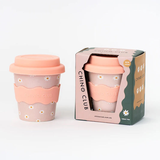 Pink Daisy Baby Chino Cup 4 oz