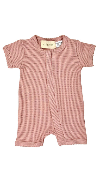 Plain Waffle Romper