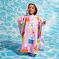 Kids Hooded Towel Sundae Fun Day