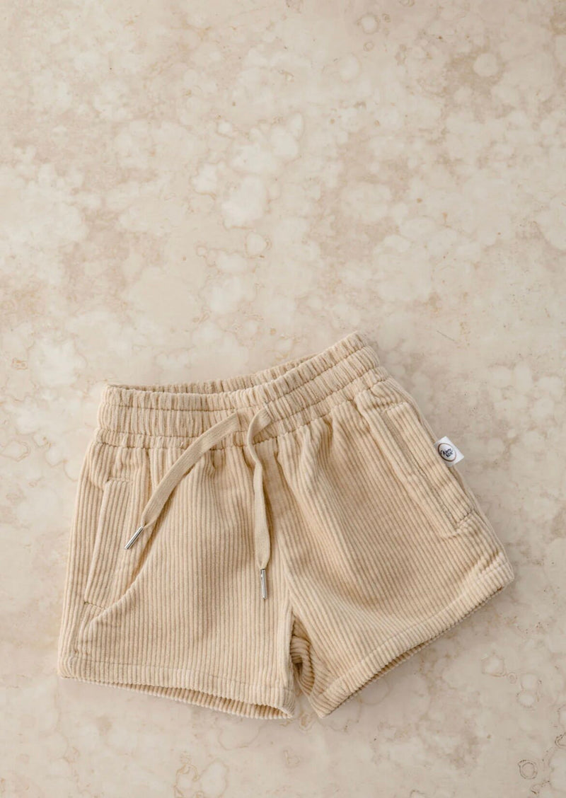 Corduroy Shorts Sand