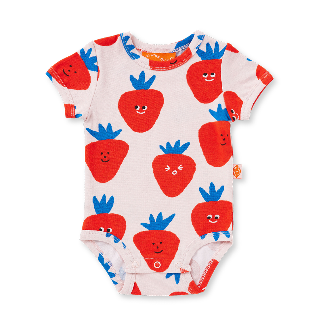 Berry Cosy Short Sleeve Bodysuit