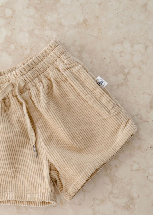 Corduroy Shorts Sand