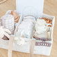 Nappy Caddy Organiser - Teddy | Beige Handles