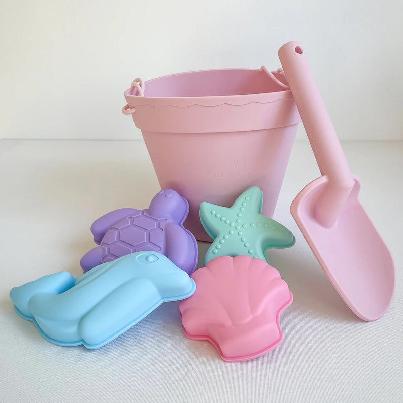 Silicone beach toy set - Flamingo