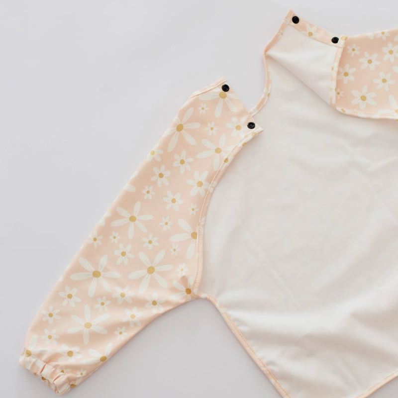 Smock Bib - Daisies 6-12M