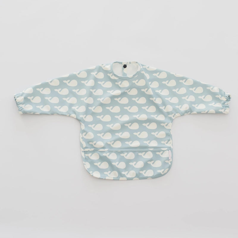 Smock Bib - Whales 6-12M