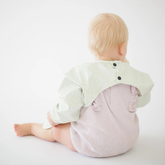 Smock Bib - Aspen 6-12M