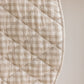 OAT & GINGHAM NATURAL - PLAY MAT