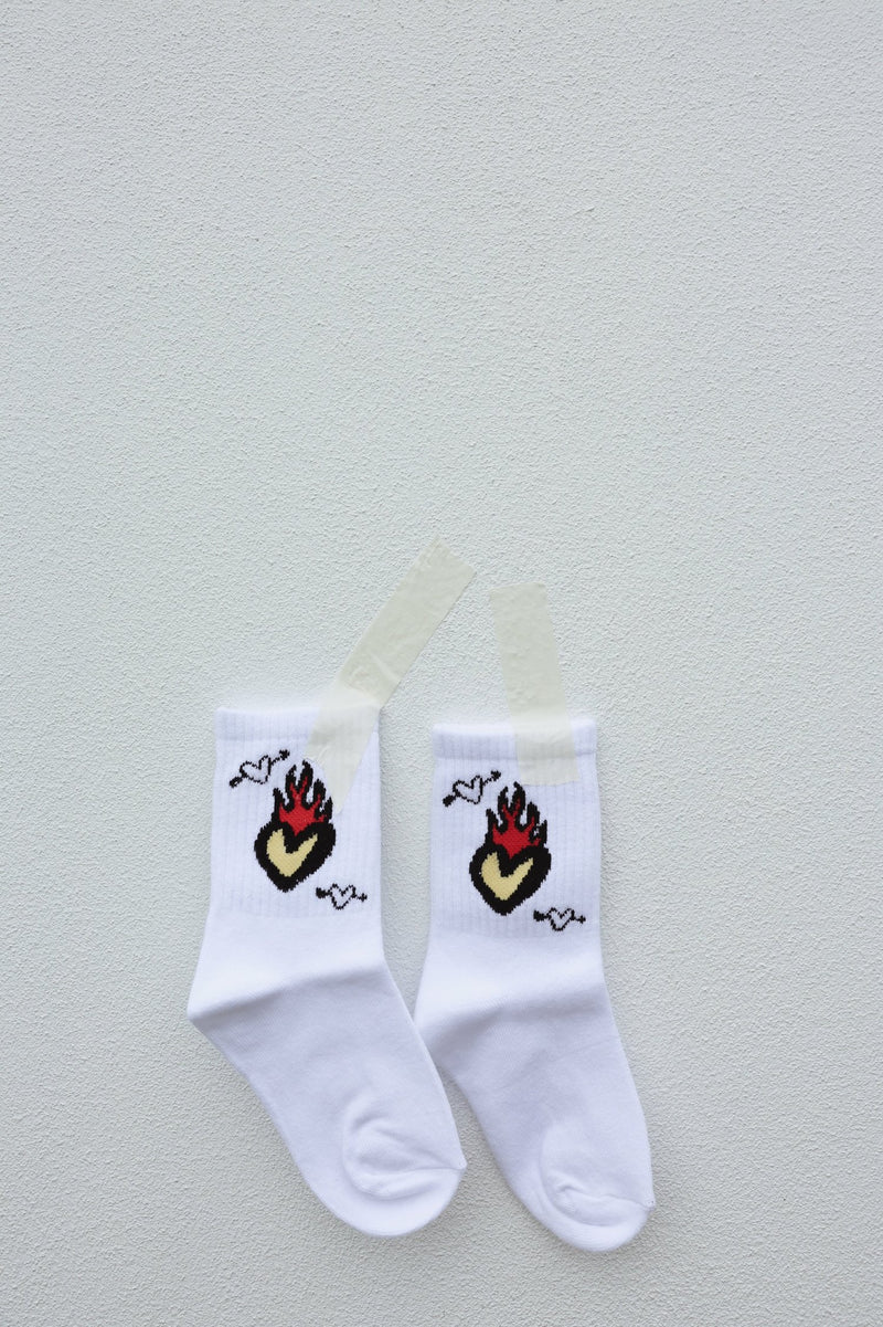 Burning Love Sock