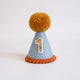 Grey Blue/Turquoise 1st Birthday Party Hat